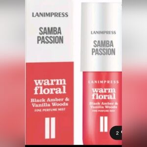 Samba Passion Warm Floral II Fine Perfume Mist.